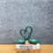 Pair of Kissing Swans (Matt Green) (CL 35 Matt Green) (CL 35 Matt Green)