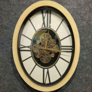Oval Station Wall Clock (E123) (E123)
