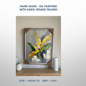 Handmade Oil Painting in Hardboard Frame (FP-3850) (FP-3850)