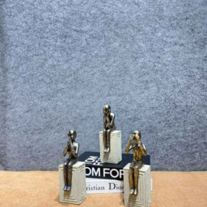 Candlestick / Pillar Set (Cream - Set of 3) (PR 6868 CREAM) (PR 6868 CREAM)
