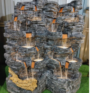 Grand Estate Landscape Waterfall Fountain (WF-17) (WF-17)